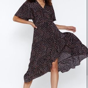 Nasty Gal off your dot dress